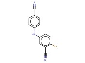 5-[(4-CYANOPHENYL)AMINO]-<span class='lighter'>2-FLUOROBENZONITRILE</span>