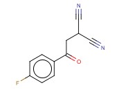 2-[2-(4-<span class='lighter'>FLUOROPHENYL</span>)-2-OXOETHYL]MALONONITRILE