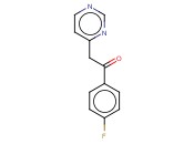 1-(4-FLUORO-PHENYL)-2-PYRIMIDIN-4-YL-ETHANONE