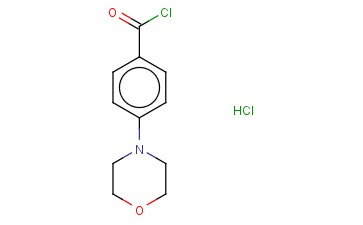 4-吗啉<span class='lighter'>苯</span>甲酰氯<span class='lighter'>盐酸盐</span>
