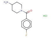(4-<span class='lighter'>氨基</span><span class='lighter'>哌啶</span>-1-基)(4-氟苯基)甲酮<span class='lighter'>盐酸盐</span>