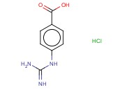对<span class='lighter'>胍</span><span class='lighter'>基</span><span class='lighter'>苯甲酸盐酸</span>盐