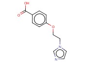 4-[2-(1H-咪唑-1-基)<span class='lighter'>乙</span><span class='lighter'>氧基</span>]<span class='lighter'>苯甲酸</span>