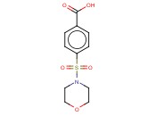 4-(吗啉-4-<span class='lighter'>磺</span><span class='lighter'>酰</span>基)<span class='lighter'>苯甲酸</span>