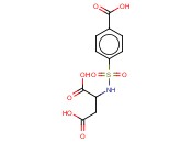 2-(4-CARBOXY-BENZENESULFONYLAMINO)-<span class='lighter'>SUCCINIC</span> ACID