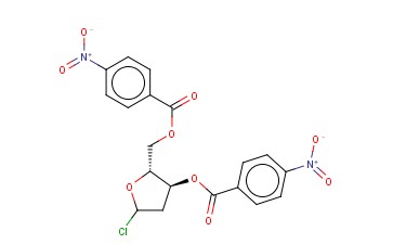 1-氯-3,5-二<span class='lighter'>对</span>硝基苯甲酰氧基-D-呋喃核糖