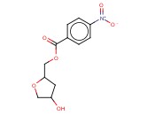 (4-<span class='lighter'>HYDROXYTETRAHYDROFURAN</span>-2-YL)METHYL 4-NITROBENZOATE