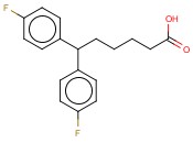 6,6-BIS(4-FLUOROPHENYL)HEXANOIC ACID