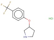 3-(4-三<span class='lighter'>氟</span>甲基苯氧基)吡咯烷<span class='lighter'>盐酸盐</span>