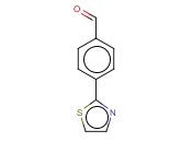 4-(1,3-噻唑-2-<span class='lighter'>基</span>)<span class='lighter'>苯</span><span class='lighter'>甲醛</span>