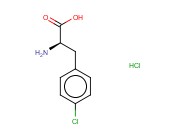 对氯-<span class='lighter'>L-</span>苯丙<span class='lighter'>氨酸盐酸盐</span>