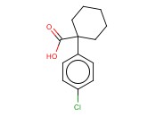 1-(4-<span class='lighter'>氯苯</span>基)环己烷-1-羧酸