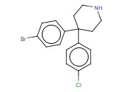 4-(4-BROMOPHENYL)-4-(4-CHLOROPHENYL)PIPERIDINE