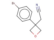 2 - （3 - （4 -<span class='lighter'>溴</span>苯基）oxetan - 3 -基）<span class='lighter'>乙</span><span class='lighter'>腈</span>