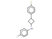 N-[3-(4-FLUOROPHENYL)CYCLOBUTYL]-<span class='lighter'>4-IODOANILINE</span>