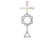 4-CYCLOPROPYLBENZENE-1-SULFONYL CHLORIDE