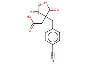 2-CARBOXY-2-(4-CYANO-BENZYL)-<span class='lighter'>SUCCINIC</span> ACID