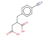 2-(4-CYANO-BENZYL)-<span class='lighter'>SUCCINIC</span> ACID