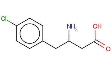 3-<span class='lighter'>氨基</span>-4-(4-氯苯基)<span class='lighter'>丁酸</span>