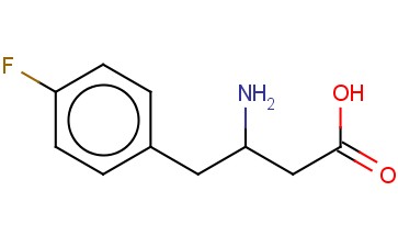3-<span class='lighter'>氨基</span>-4-(4-氟苯基)<span class='lighter'>丁酸</span>