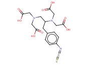 1-(4-异硫氰苄基)<span class='lighter'>乙烯基</span><span class='lighter'>二</span>胺-N,N,N',N'-四乙酸
