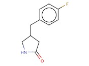 4-(4-FLUOROBENZYL)-2-<span class='lighter'>PYRROLIDINONE</span>