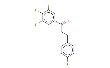 3-(4-FLUOROPHENYL)-3',4',5'-TRIFLUOROPROPIOPHENONE