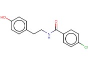 <span class='lighter'>对</span>氯-N-[2-(<span class='lighter'>对</span>羟基苯基)乙基]苯酰胺