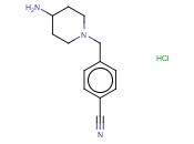 4-(4-AMINO-PIPERIDIN-1-YLMETHYL)-BENZONITRILE <span class='lighter'>HYDROCHLORIDE</span>