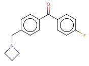 <span class='lighter'>4-AZETIDINOMETHYL-4</span>'-<span class='lighter'>FLUOROBENZOPHENONE</span>