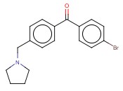 <span class='lighter'>4-BROMO-4</span>'-<span class='lighter'>PYRROLIDINOMETHYL</span> <span class='lighter'>BENZOPHENONE</span>