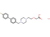 (2-{4-[(4-<span class='lighter'>氟</span><span class='lighter'>苯基</span>)(<span class='lighter'>苯基</span>)甲基]哌嗪-1-基}乙氧基)<span class='lighter'>乙酸</span>