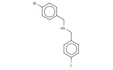 N-(4-BROMOBENZYL)-4-<span class='lighter'>FLUOROBENZYLAMINE</span>