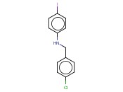 N-[(4-CHLOROPHENYL)METHYL]-<span class='lighter'>4-IODOANILINE</span>