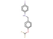 N-([4-(DIFLUOROMETHOXY)PHENYL]METHYL)-<span class='lighter'>4-IODOANILINE</span>