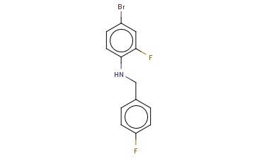 N-(4-BROMO-2-FLUOROPHENYL)-4-<span class='lighter'>FLUOROBENZYLAMINE</span>