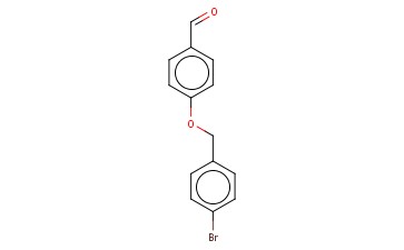 4-(4-<span class='lighter'>苄</span><span class='lighter'>氧基</span>溴)<span class='lighter'>苯</span><span class='lighter'>甲醛</span>