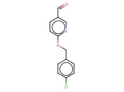 6-[(4-CHLOROPHENYL)METHOXY]-3-<span class='lighter'>PYRIDINECARBOXALDEHYDE</span>