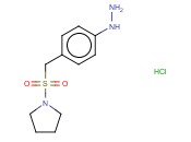 4-(1-吡咯烷基磺酰基甲基)<span class='lighter'>苯</span><span class='lighter'>肼</span><span class='lighter'>盐酸盐</span>