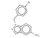 1-[(4-溴苯基)甲基]-1H-<span class='lighter'>吲</span><span class='lighter'>唑</span>-5-胺