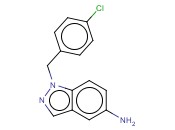 1-[(4-氯苯基)甲基]-1H-<span class='lighter'>吲</span><span class='lighter'>唑</span>-5-胺