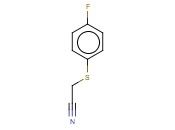 (4-<span class='lighter'>氟</span>代硫<span class='lighter'>苯基</span>)<span class='lighter'>乙</span><span class='lighter'>腈</span>
