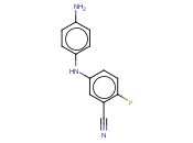 5-[(4-AMINOPHENYL)AMINO]-<span class='lighter'>2-FLUOROBENZONITRILE</span>