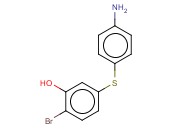 5-(4-AMINOPHENYLTHIO)-2-<span class='lighter'>BROMOPHENOL</span>