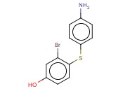 4-(4-AMINOPHENYLTHIO)-3-<span class='lighter'>BROMOPHENOL</span>