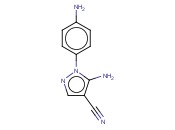5-<span class='lighter'>氨基</span>-1-(4-<span class='lighter'>氨基</span>苯)-1H-<span class='lighter'>吡唑</span>-4-甲腈