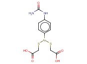 2,2'-[[[4-[(<span class='lighter'>氨基</span>羰基)<span class='lighter'>氨基</span>]苯基]砷]<span class='lighter'>二</span>(<span class='lighter'>硫</span>)]<span class='lighter'>二</span>乙酸