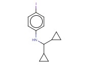N-(DICYCLOPROPYLMETHYL)-<span class='lighter'>4-IODOANILINE</span>