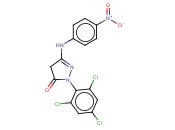1-(2,4,6-三氯苯基)-3-(<span class='lighter'>硝基</span>苯胺)-2-<span class='lighter'>吡唑</span>啉-5-酮
