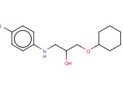 N-[3-(CYCLOHEXYLOXY)-2-HYDROXYPROPYL]-<span class='lighter'>4-IODOANILINE</span>